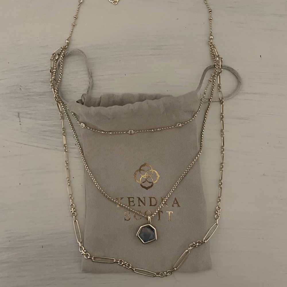 Kendra Scott Venessa Multi Strand Necklace